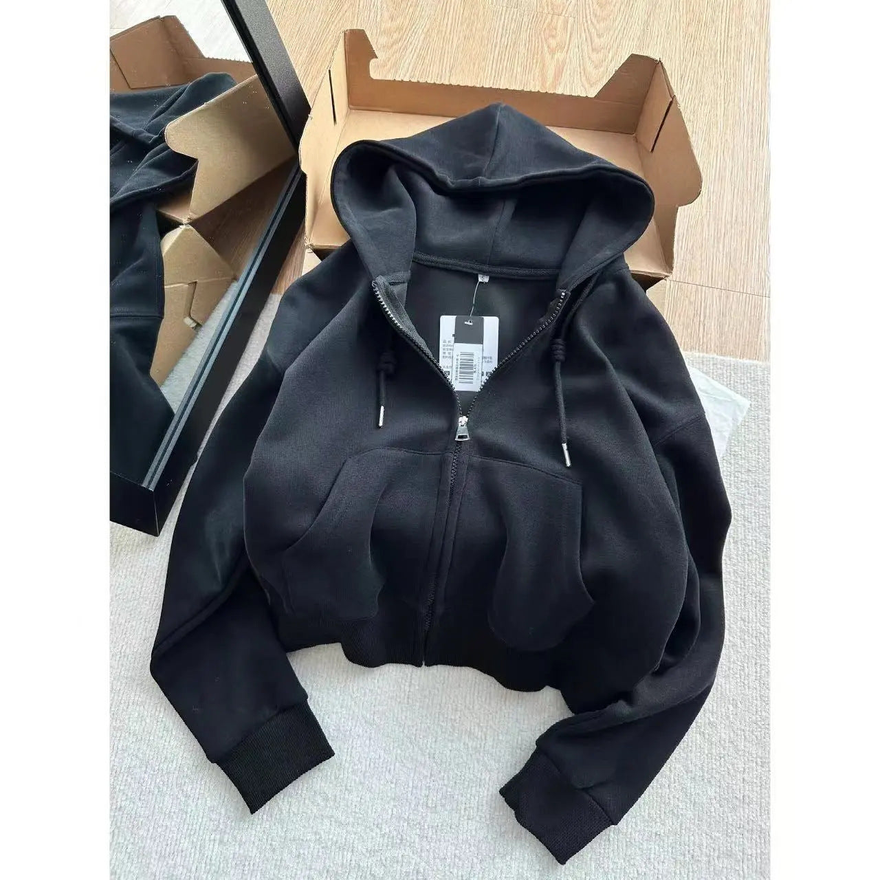 Niche Tops Loose Casual Short Jacket HerMood