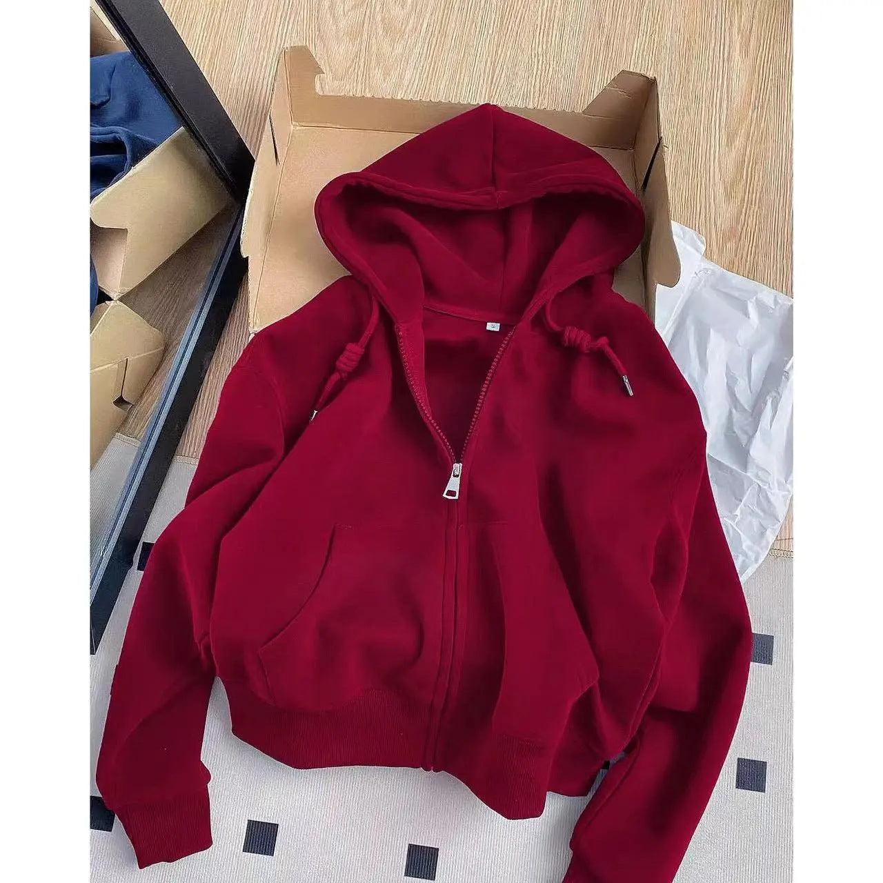Niche Tops Loose Casual Short Jacket HerMood