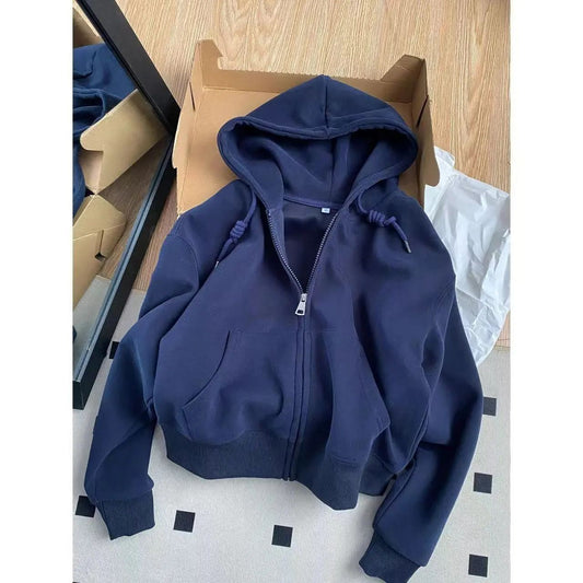 Niche Tops Loose Casual Short Jacket HerMood
