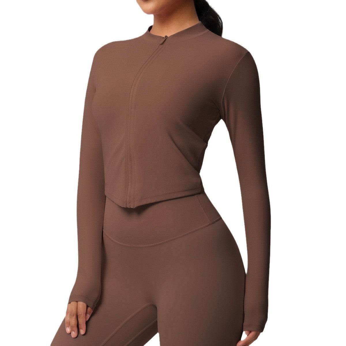 Women's Sports Tight Long Sleeve Yoga Wear Top HerMood
