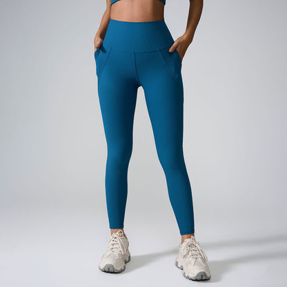 Skinny Pants High Waist Hip Lift Peach Pants Women HerMood