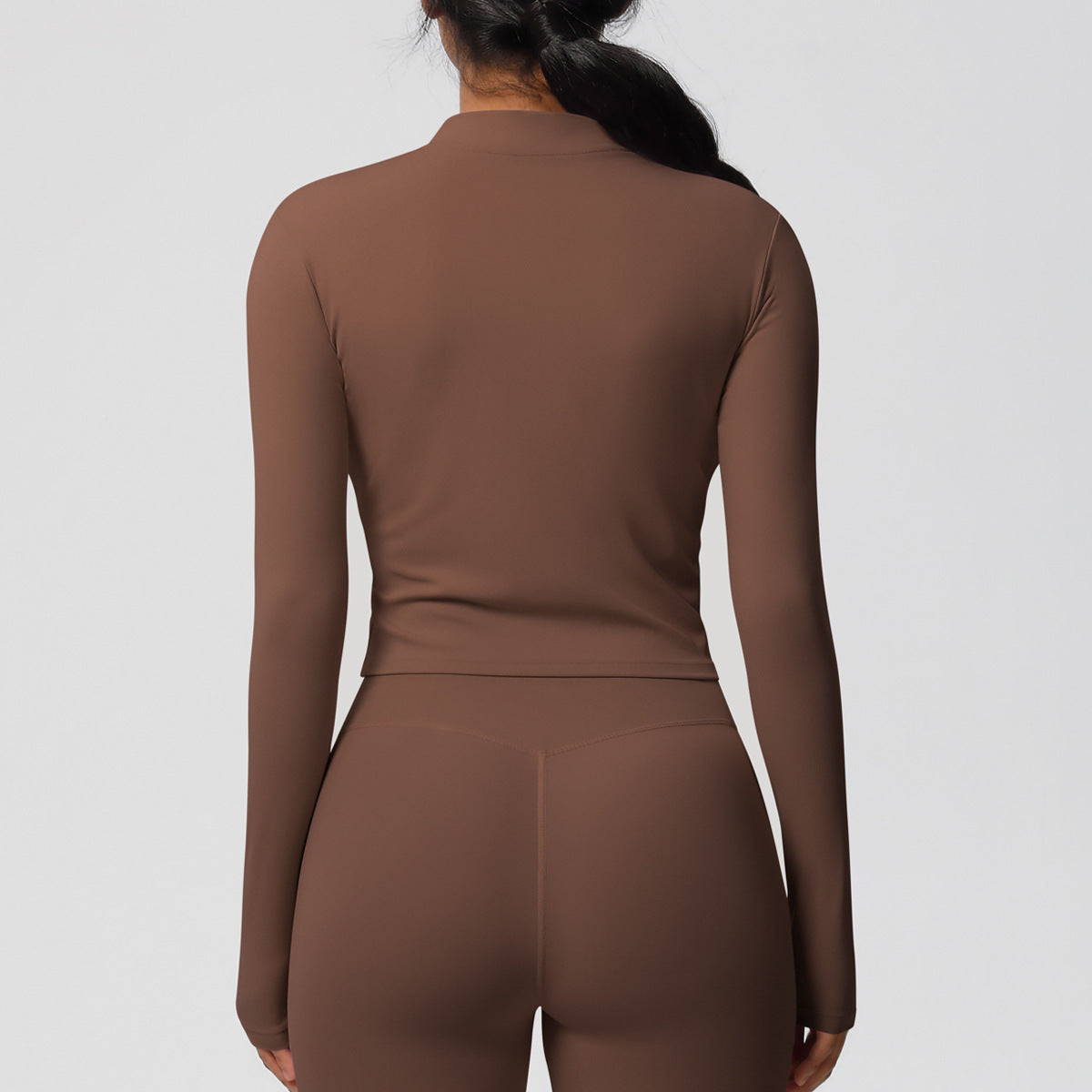 Women's Sports Tight Long Sleeve Yoga Wear Top HerMood