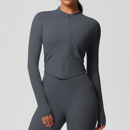 Women's Sports Tight Long Sleeve Yoga Wear Top HerMood
