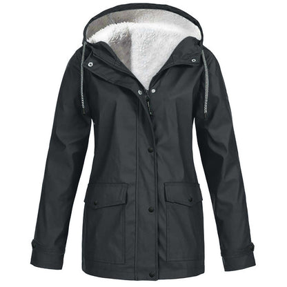 Fleece Jacket Outdoor Mountaineering Clothing Hooded Coat Jacket HerMood