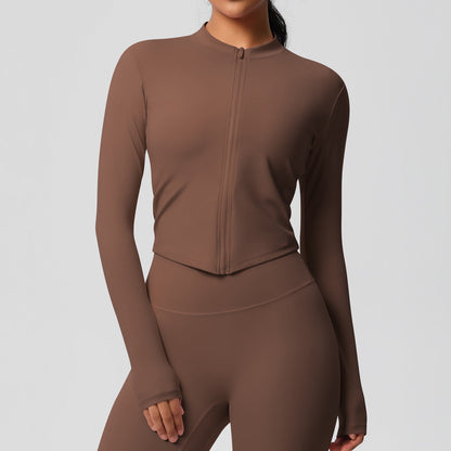 Women's Sports Tight Long Sleeve Yoga Wear Top HerMood