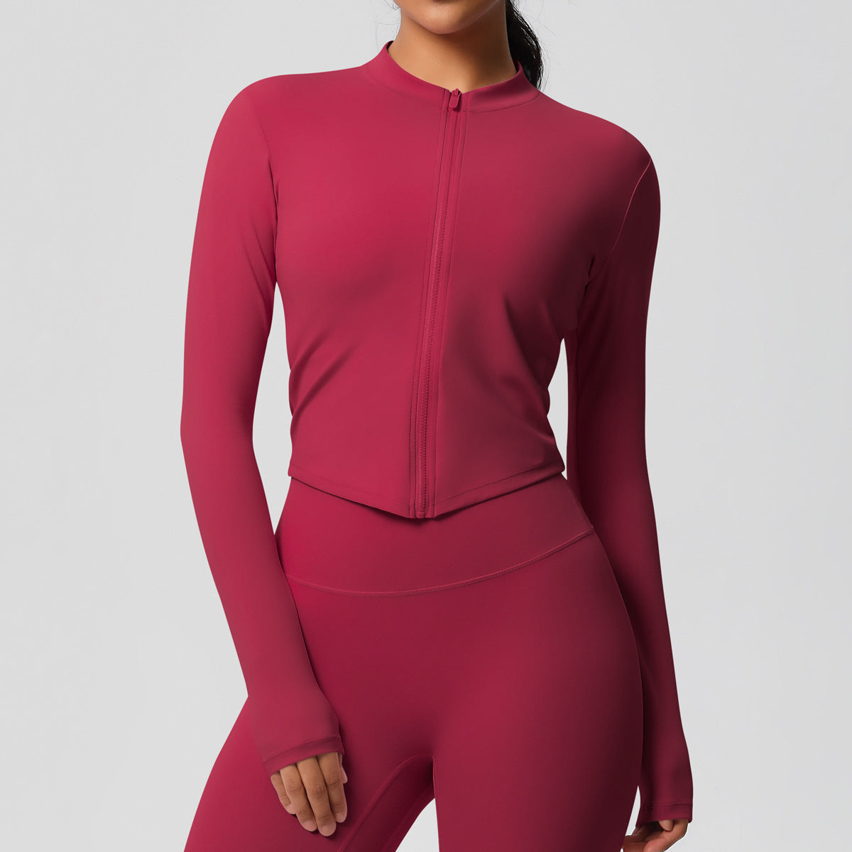 Women's Sports Tight Long Sleeve Yoga Wear Top HerMood