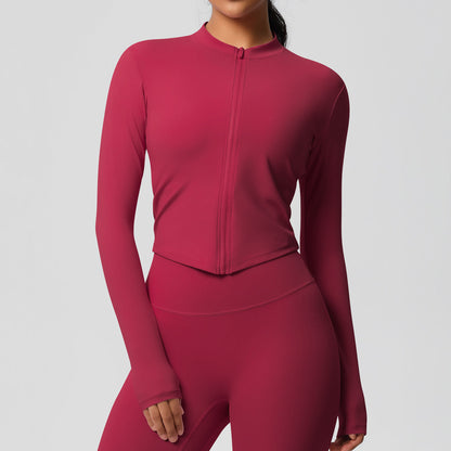 Women's Sports Tight Long Sleeve Yoga Wear Top HerMood